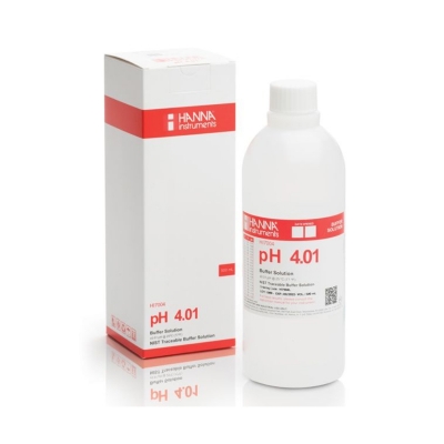 pH标准液 校准值:4.01pH/500mlHI7004L